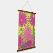 Spring Sunshine Floral Hangend Wandkleed (Gebogen)