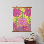 Spring Sunshine Floral Hangend Wandkleed (Slaapkamer)