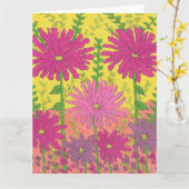 Spring Sunshine Floral Kaart (Gele Bloem)