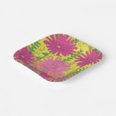 Spring Sunshine Floral Papieren Bordje (Gebogen)