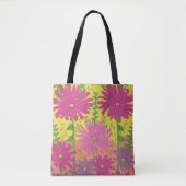 Spring Sunshine Floral Tote Bag (Voorkant)