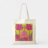Spring Sunshine Floral Tote Bag (Achterkant)