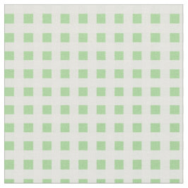 Spring Sunshine Green White Controleer patroon Stof