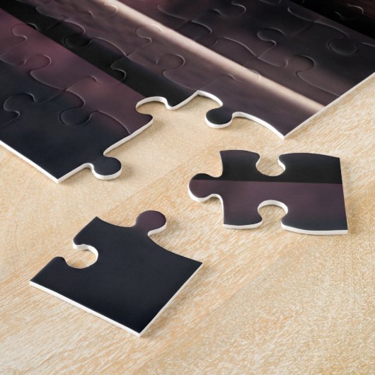 Spring Sweet Cherry Blossoms Kittens Legpuzzel (Zijkant)