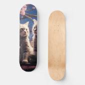 Spring Sweet Cherry Blossoms Kittens Persoonlijk Skateboard (Voorkant)