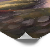 Spring Symphony Trendy Modern Painting Poster (Hoek)