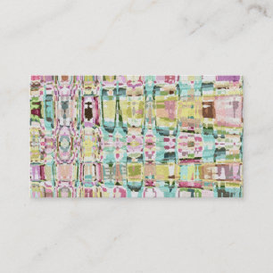 Spring Tapestry Abstract Visitekaartje