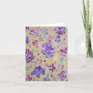 Spring-Tastic Blank Note-kaarten Bedankkaart