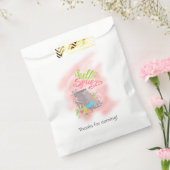 Spring Tea Party Bedankzakje (Gezegeld)