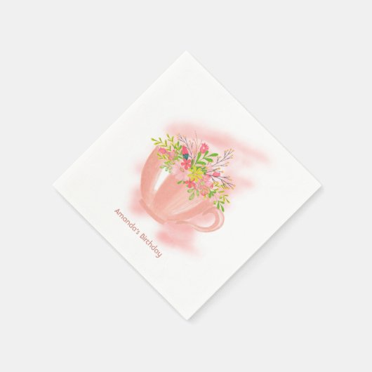 Spring Tea Party Servet (Hoek)