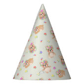 Spring teddy bear feesthoedjes (Links)