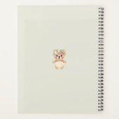 Spring teddy bear planner (Achterkant)