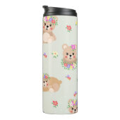 Spring teddy bear thermosbeker (Geroteerd rechts)