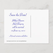 Spring Tetons BRUILOFT Save the date Aankondigingskaart (Achterkant)