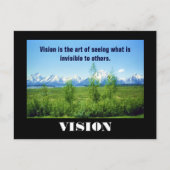 Spring Tetons VISION-briefkaart Briefkaart (Voorkant)