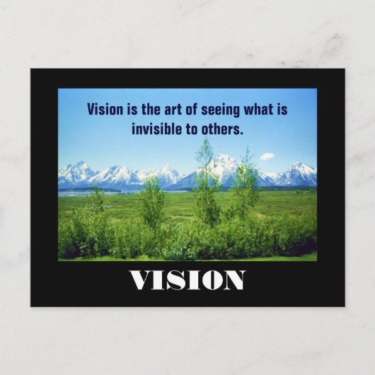Spring Tetons VISION-briefkaart Briefkaart (Voorkant)