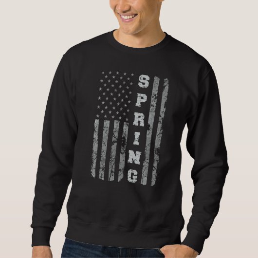 Spring Texas American Flag Trui (Voorkant)
