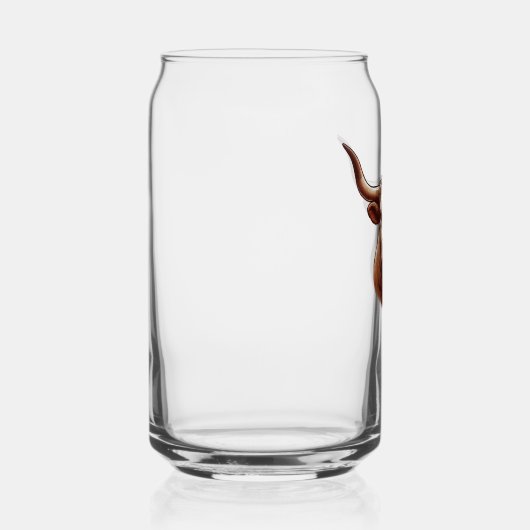 Spring Texas langhoorn Blikvorm Glas (Links)