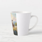 Spring Texas longhorn koe Latte Mok (Rechts)