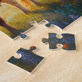 Spring Texas longhorn koe Legpuzzel (Zijkant)