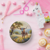 Spring Texas longhorn koe Papieren Kommen (Feest)