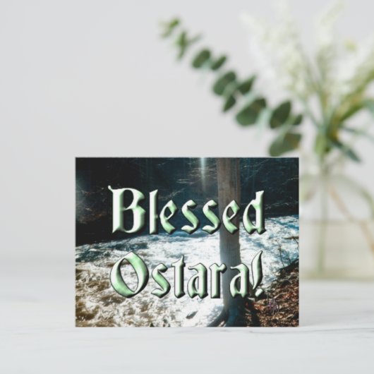Spring Thaw Briefkaart (Staand voorkant)