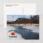 Spring Thaw in Banff Briefkaart (Voorkant / Achterkant)
