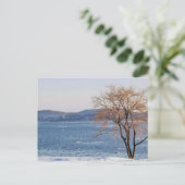 Spring Thaw, Steamboot Dock Briefkaart (Staand voorkant)