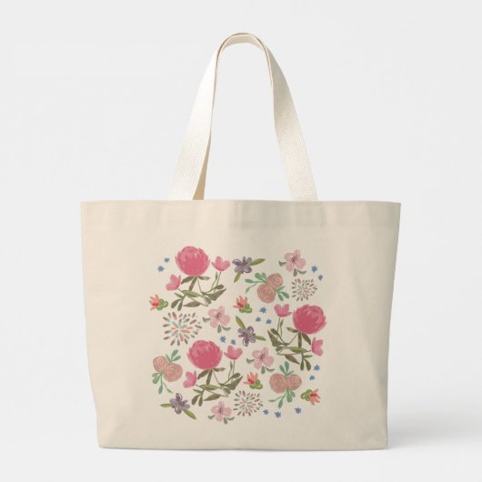 Spring Thrill Grote Tote Bag (Achterkant)