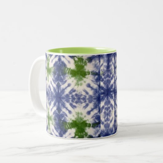 Spring Tie Dye Mok 11 oz (Voorkant links)