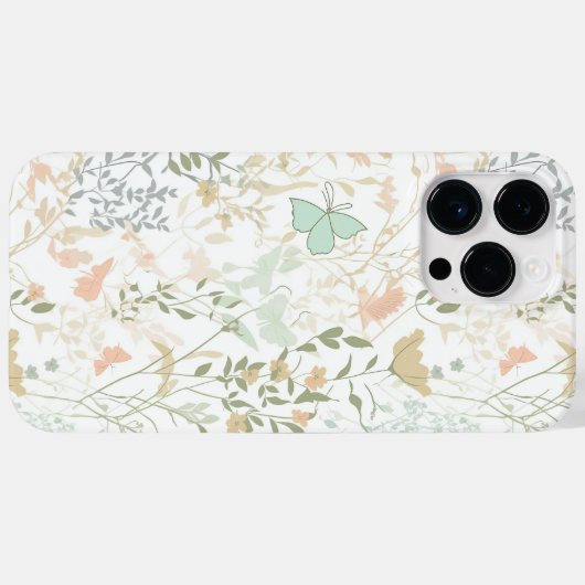 Spring Time Floral Pattern 01 - Case-Mate iPhone Case (Achterkant (horizontaal))