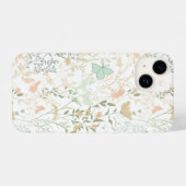 Spring Time Floral Pattern 01 - iPhone Case Hoesje (Achterkant horizontaal)