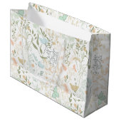 Spring Time Floral Pattern 01 - Large Gift Bag Groot Cadeauzakje (Voorkant Gekanteld)