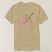 Spring Time Flowers Sakura Cherry Blossom T-shirt (Design voorkant)