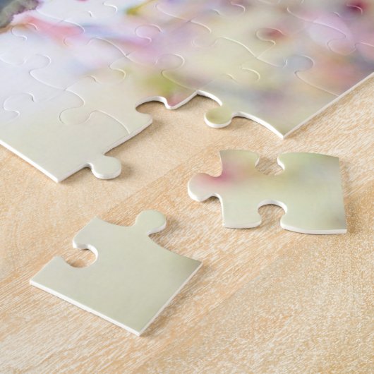 Spring Tit Bird Spring Blue Natuur Branch Jigzaag Legpuzzel (Zijkant)