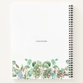 Spring Together Plan Floral Notitieboek (Achterkant)