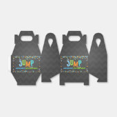 Spring Trampoline Birthday Party Supplies Decor Bedankdoosjes (Uitgevouwen)