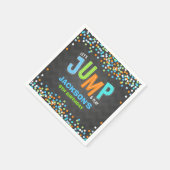 Spring Trampoline Birthday Party Supplies Decor Servet (Hoek)