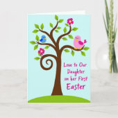 Spring Tree Daughter Easter Card Kaart (Voorkant)