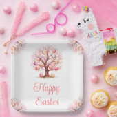 Spring Tree Easter Egg Hunt Papieren Bordje (Feest)