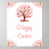 Spring Tree Easter Egg Hunt Poster (Voorkant)
