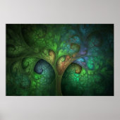 "Spring Tree" - Kunstafdrukken Poster (Voorkant)