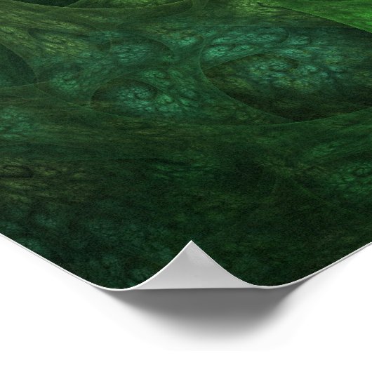 "Spring Tree" - Kunstafdrukken Poster (Hoek)