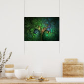 "Spring Tree" - Kunstafdrukken Poster (Keuken)