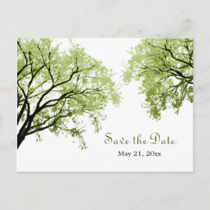 Spring Trees 2 - Save the Date Briefkaart