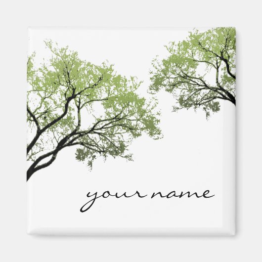 Spring Trees Magnet (Voorkant)
