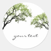 Spring Trees Sticker (Voorkant)