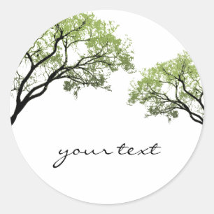 Spring Trees Sticker