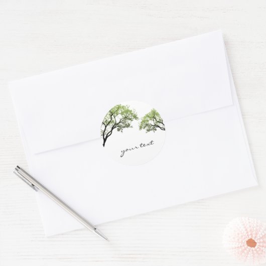 Spring Trees Sticker (Envelop)