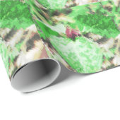 Spring Trillium Wildflower Cadeaupapier (Rol Hoek)